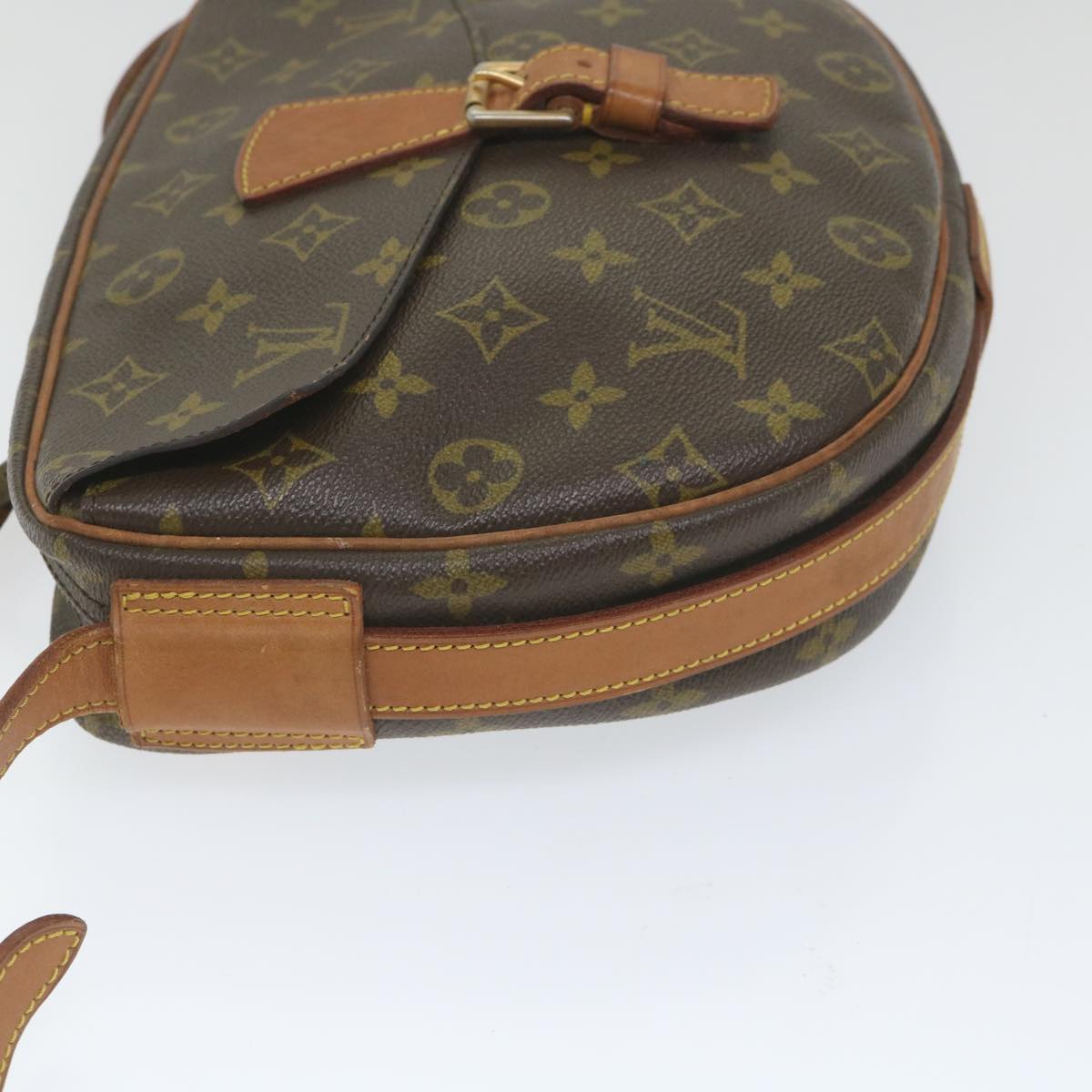 LOUIS VUITTON Monogram Jeune Fille GM Shoulder Bag Vintage M51225 LV Auth 57464