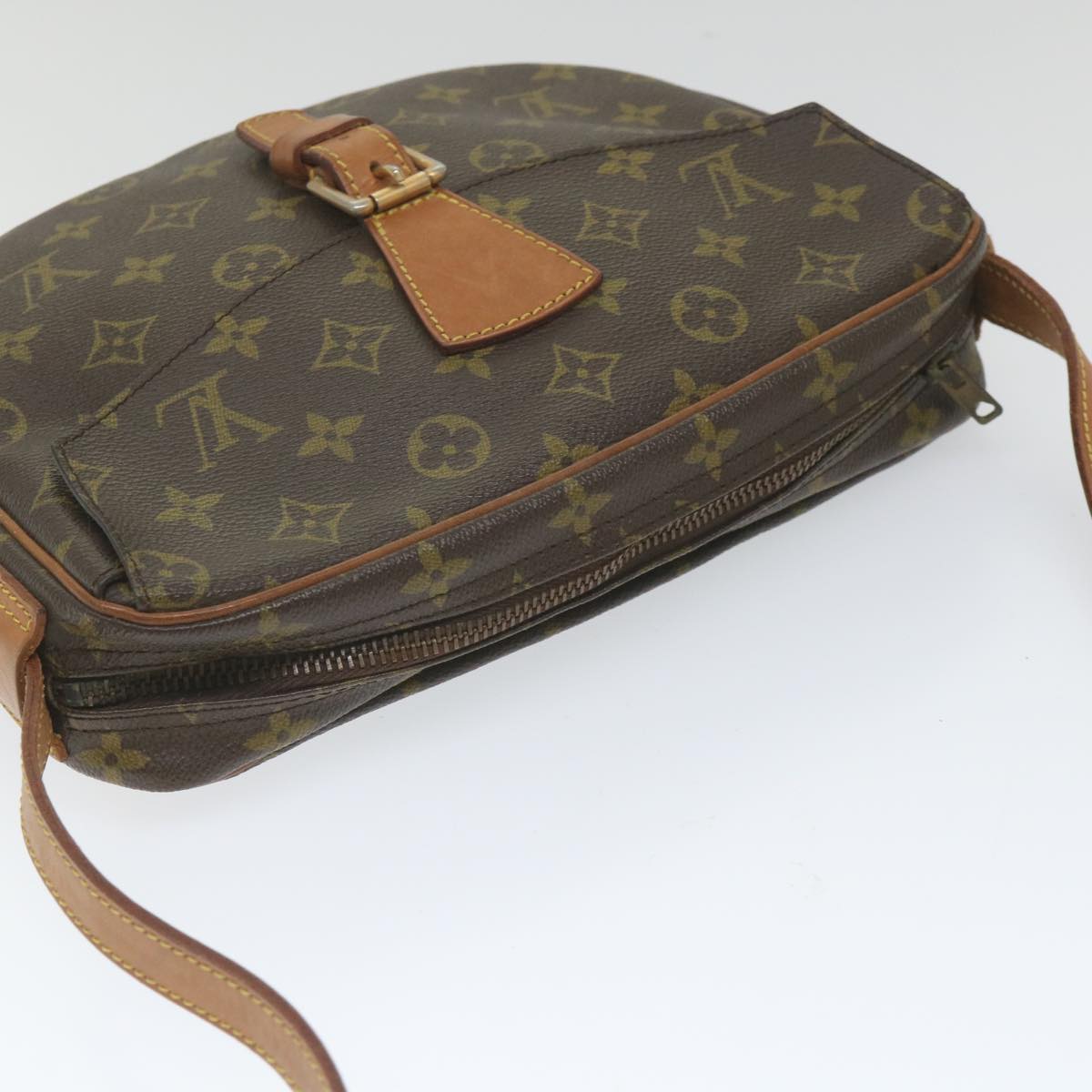 LOUIS VUITTON Monogram Jeune Fille GM Shoulder Bag Vintage M51225 LV Auth 57464