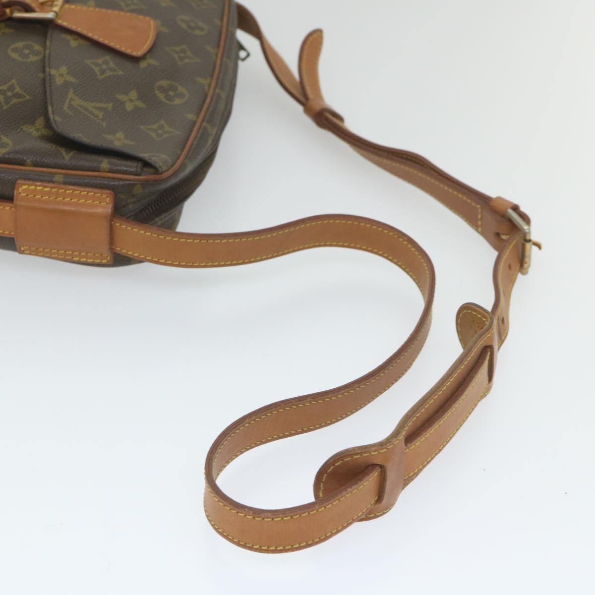 LOUIS VUITTON Monogram Jeune Fille GM Shoulder Bag Vintage M51225 LV Auth 57464