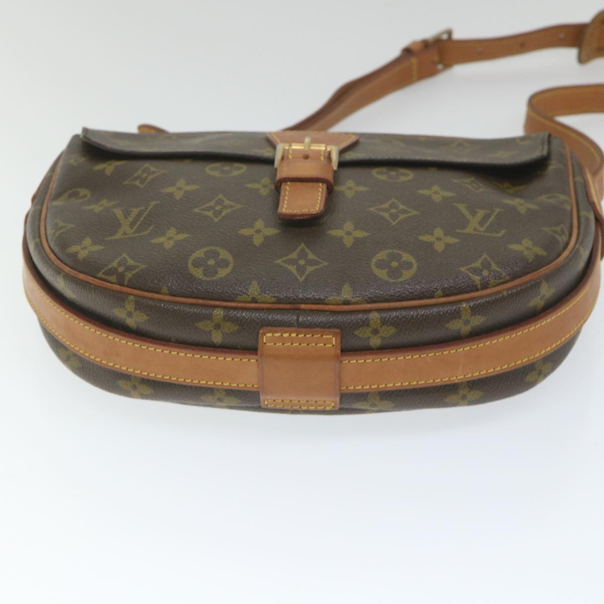 LOUIS VUITTON Monogram Jeune Fille GM Shoulder Bag Vintage M51225 LV Auth 57464