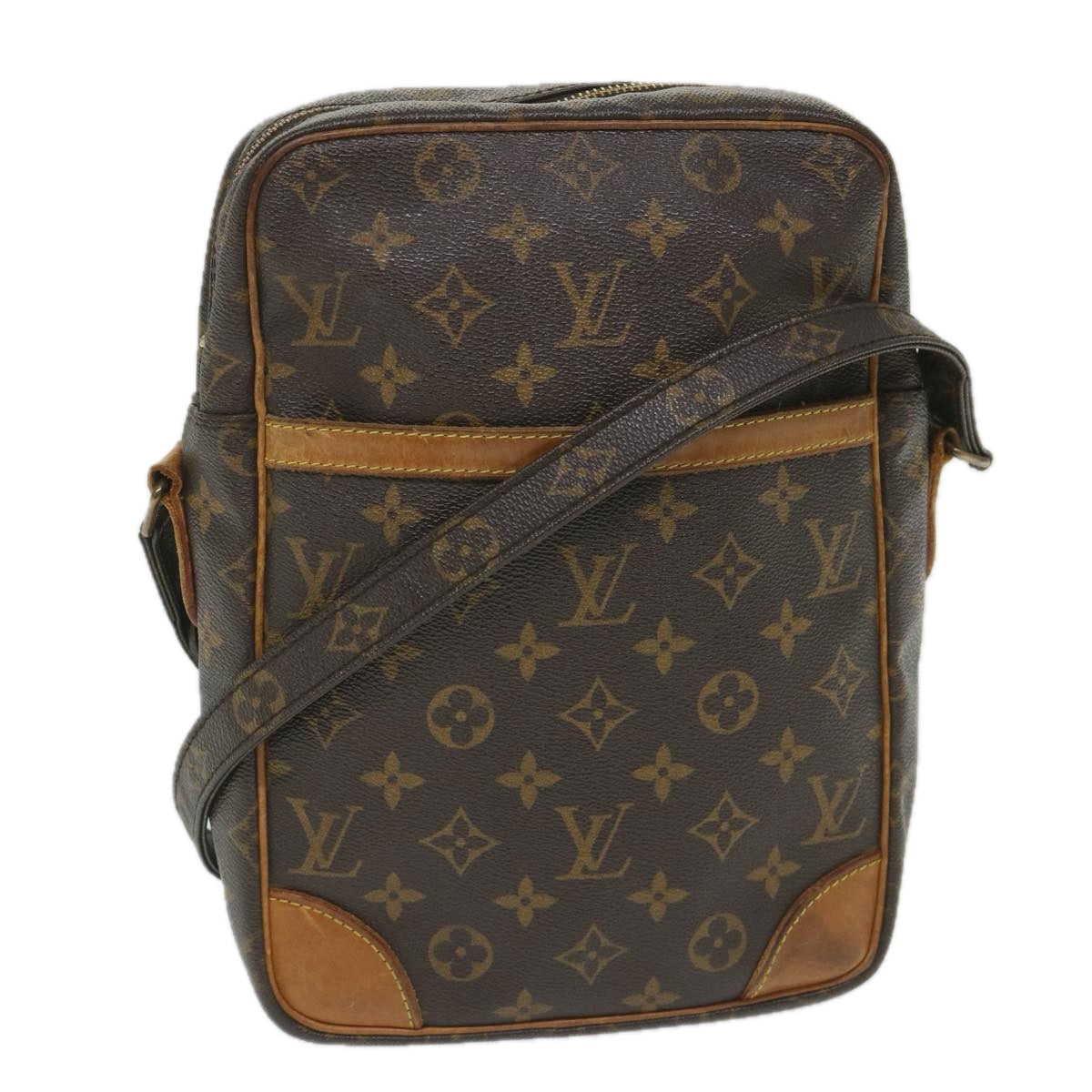 LOUIS VUITTON Monogram Danube MM Shoulder Bag M45264 LV Auth 57466