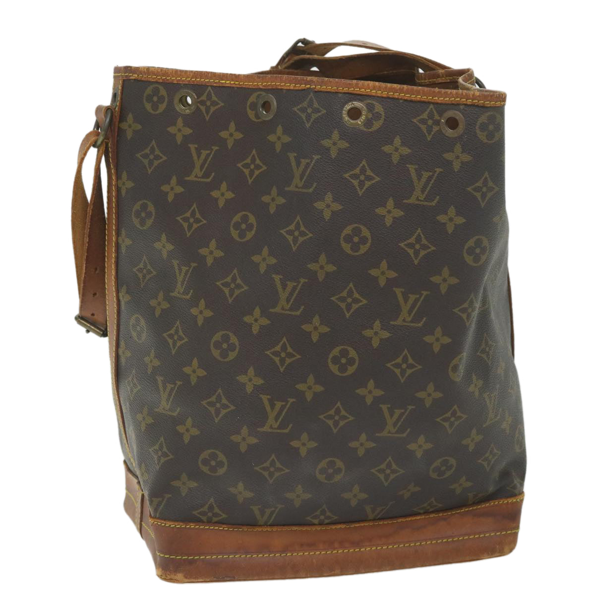 LOUIS VUITTON Monogram Noe Shoulder Bag M42224 LV Auth 57467