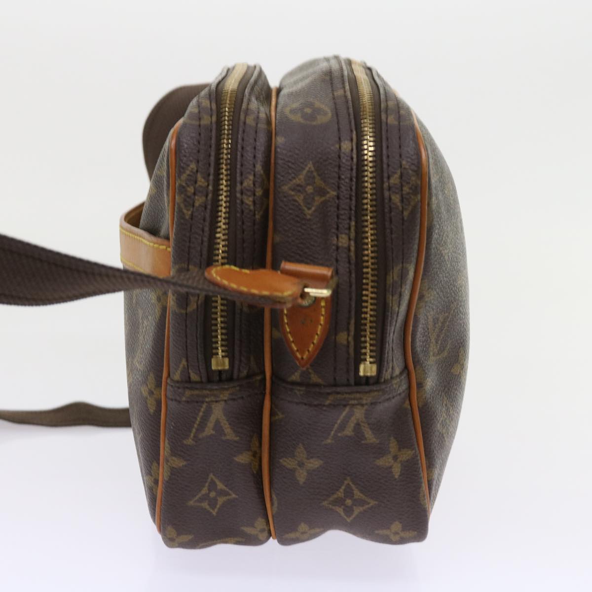 LOUIS VUITTON Monogram Reporter PM Shoulder Bag M45254 LV Auth 57468