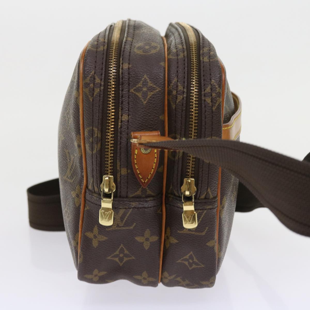 LOUIS VUITTON Monogram Reporter PM Shoulder Bag M45254 LV Auth 57468