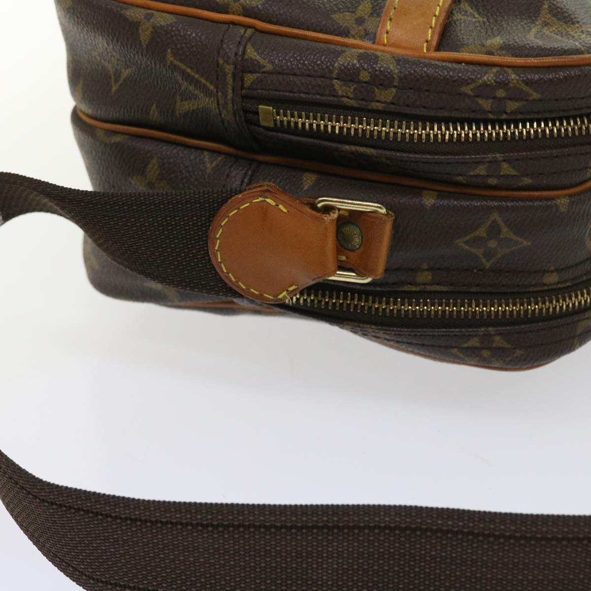 LOUIS VUITTON Monogram Reporter PM Shoulder Bag M45254 LV Auth 57468