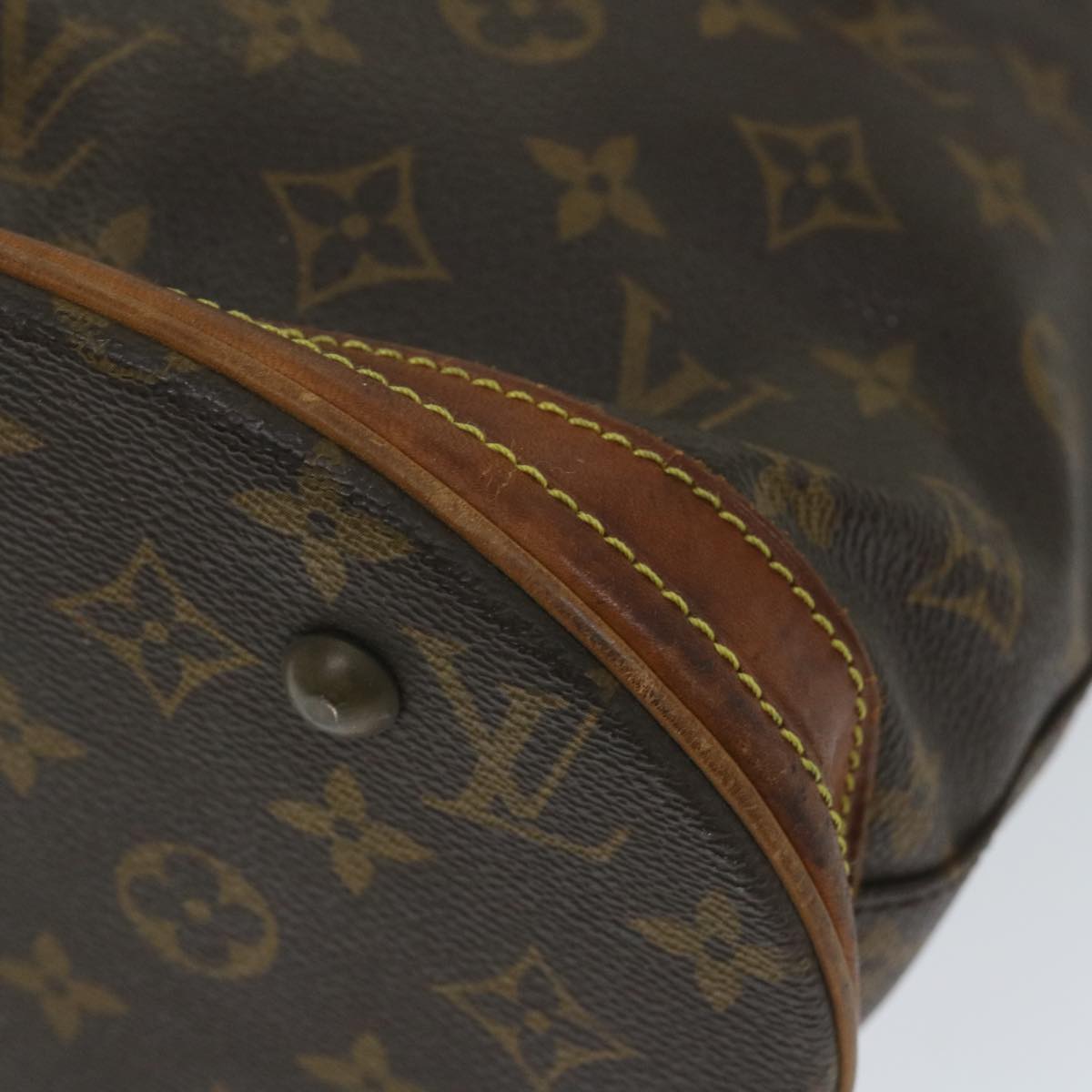 LOUIS VUITTON Monogram Bucket PM Shoulder Bag M42238 LV Auth 57472