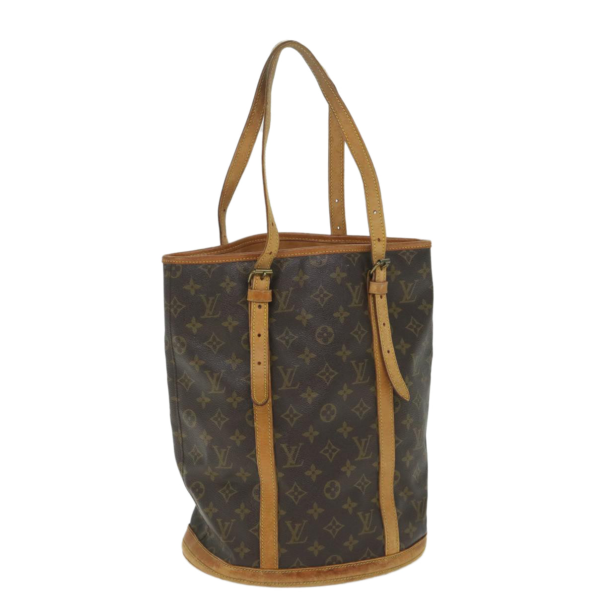 LOUIS VUITTON Monogram Bucket GM Shoulder Bag Vintage M42236 LV Auth 57473