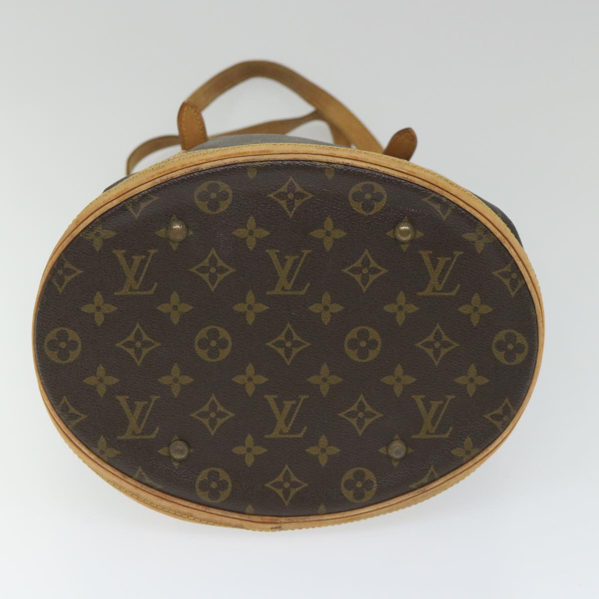 LOUIS VUITTON Monogram Bucket GM Shoulder Bag Vintage M42236 LV Auth 57473