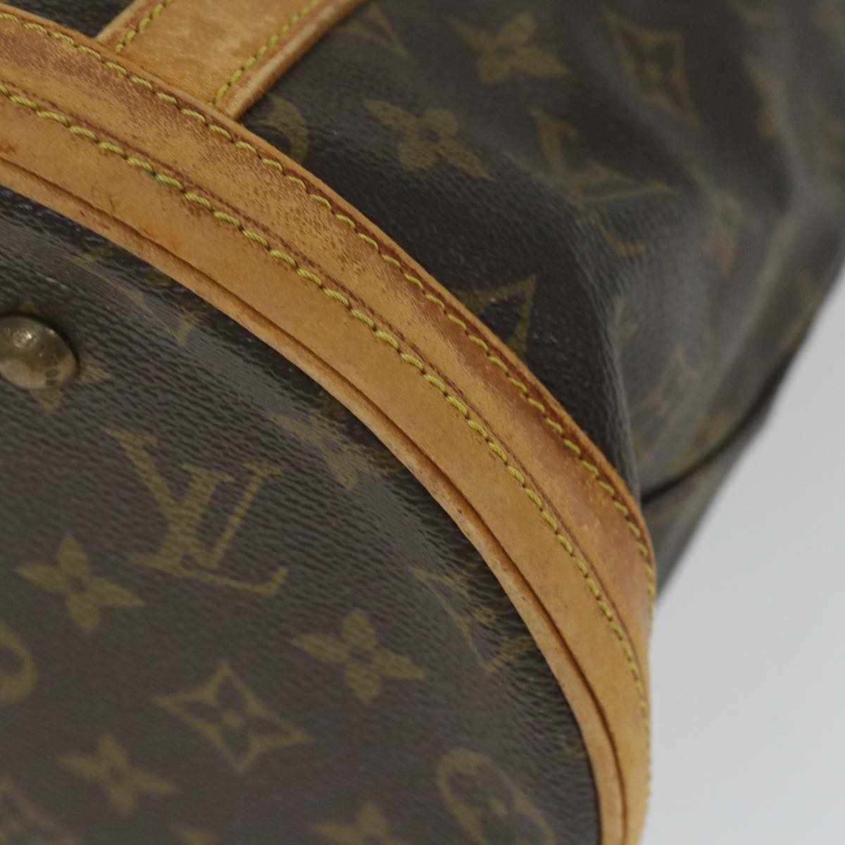 LOUIS VUITTON Monogram Bucket GM Shoulder Bag Vintage M42236 LV Auth 57473