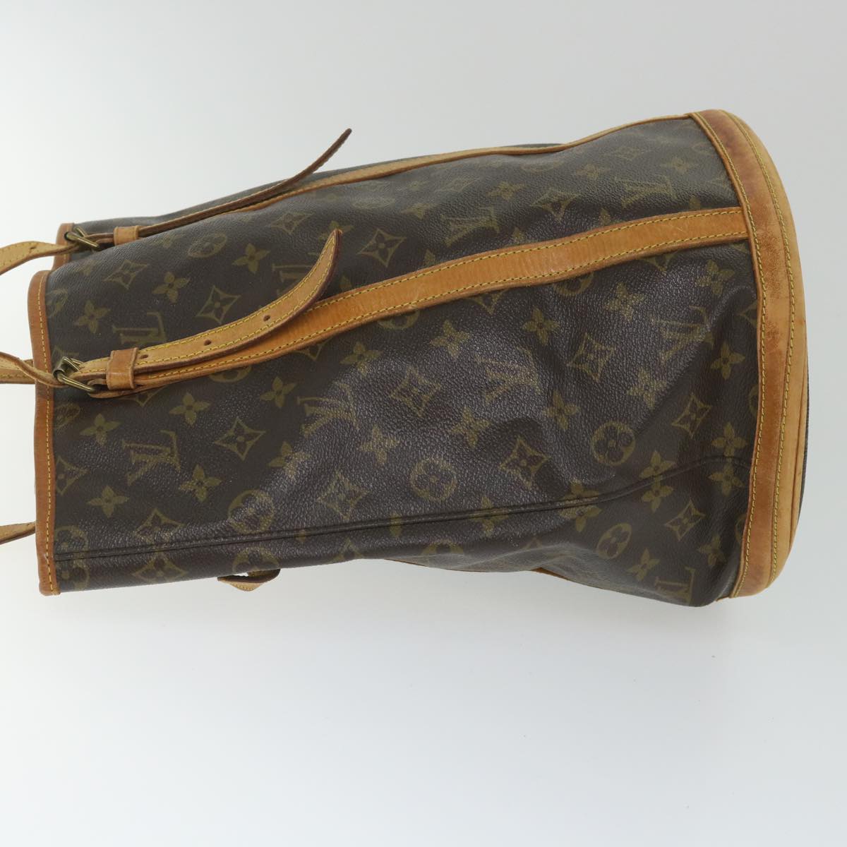 LOUIS VUITTON Monogram Bucket GM Shoulder Bag Vintage M42236 LV Auth 57473