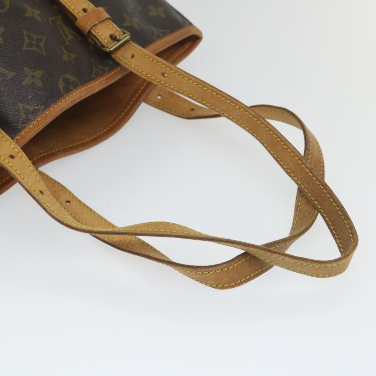 LOUIS VUITTON Monogram Bucket GM Shoulder Bag Vintage M42236 LV Auth 57473