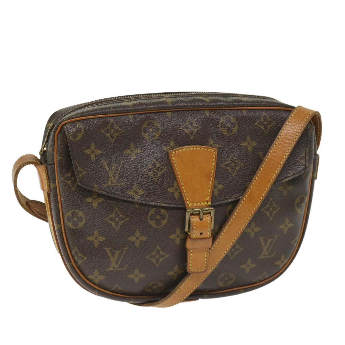 LOUIS VUITTON Monogram Jeune Fille GM Shoulder Bag M51225 LV Auth 57485