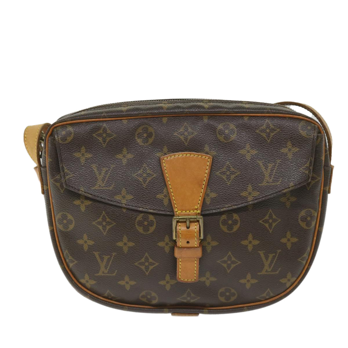 LOUIS VUITTON Monogram Jeune Fille GM Shoulder Bag M51225 LV Auth 57485