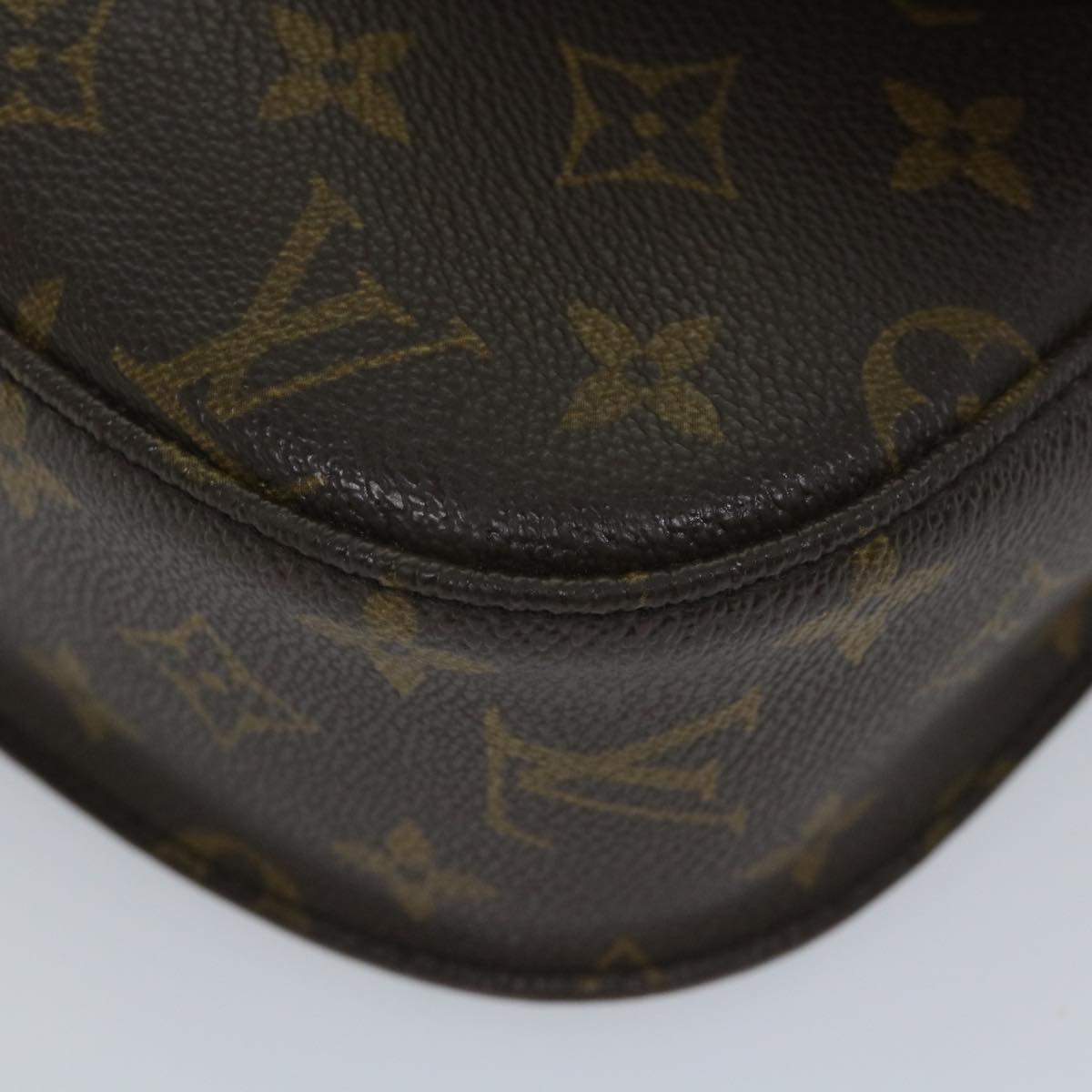 LOUIS VUITTON Monogram Saint Cloud GM Shoulder Bag M51242 LV Auth 57497