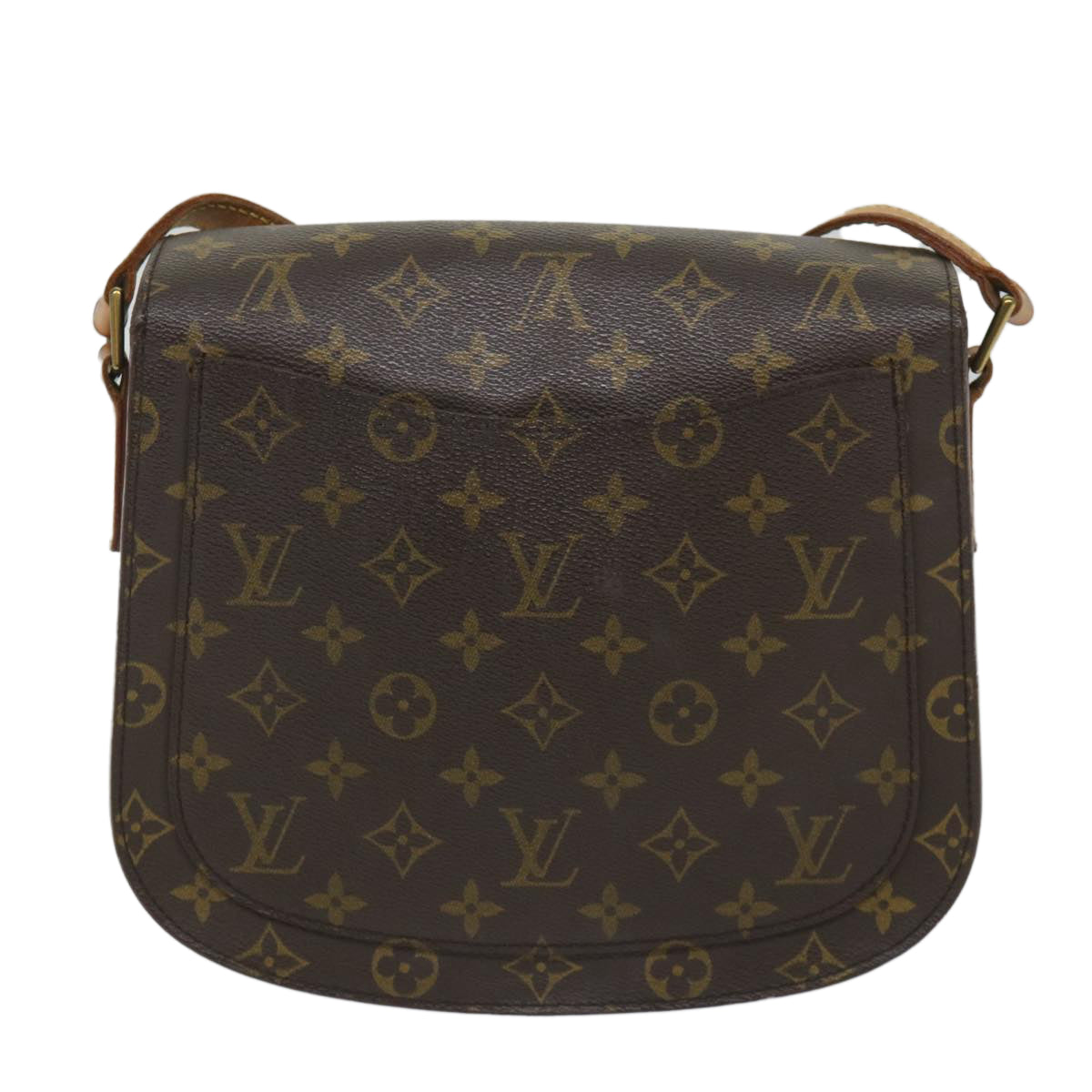 LOUIS VUITTON Monogram Saint Cloud GM Shoulder Bag M51242 LV Auth 57497