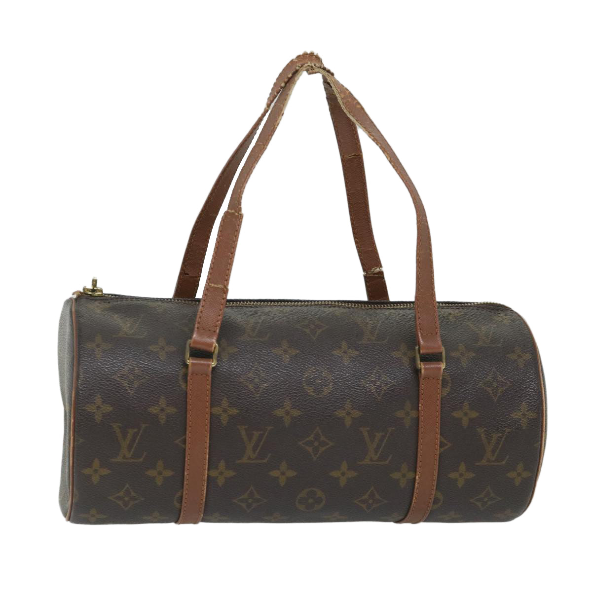 LOUIS VUITTON Monogram Papillon 30 Hand Bag M51385 LV Auth 57498