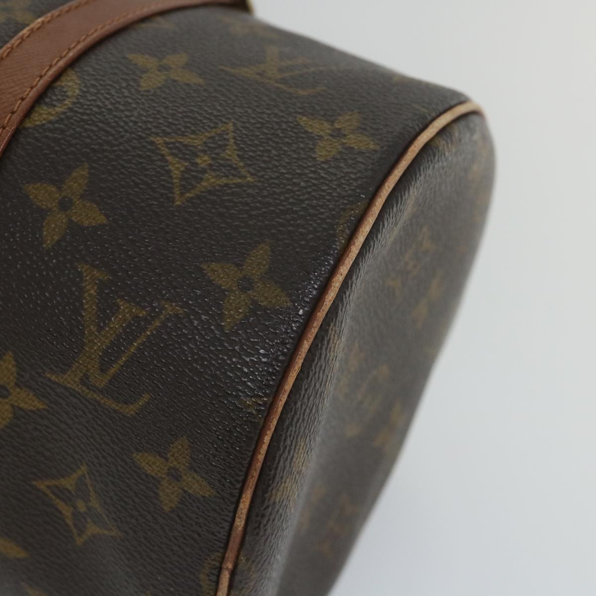 LOUIS VUITTON Monogram Papillon 30 Hand Bag M51385 LV Auth 57498