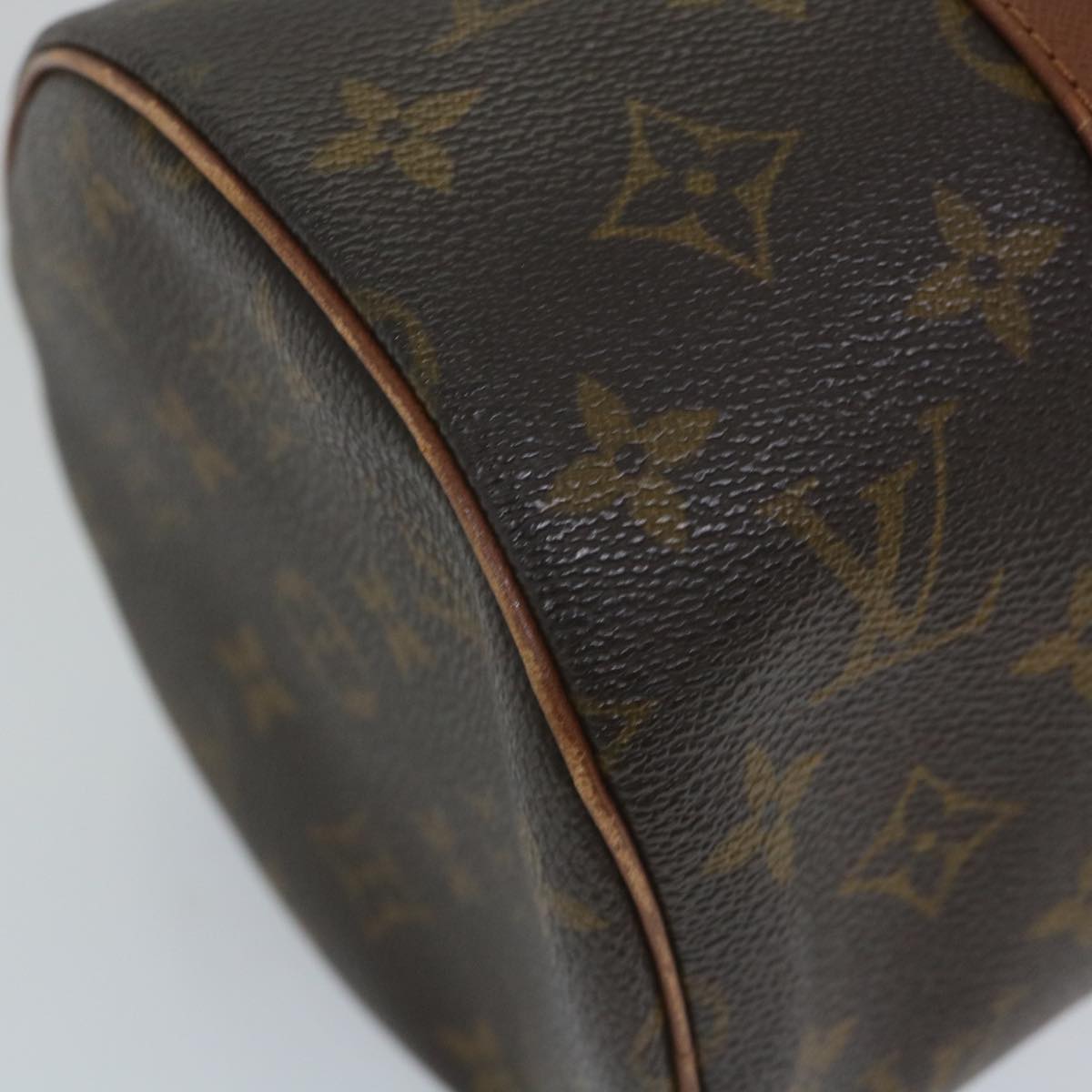 LOUIS VUITTON Monogram Papillon 30 Hand Bag M51385 LV Auth 57498