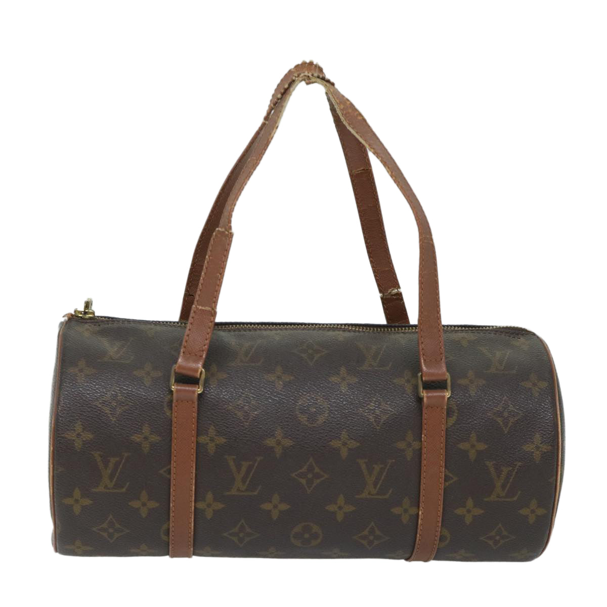 LOUIS VUITTON Monogram Papillon 30 Hand Bag M51385 LV Auth 57498