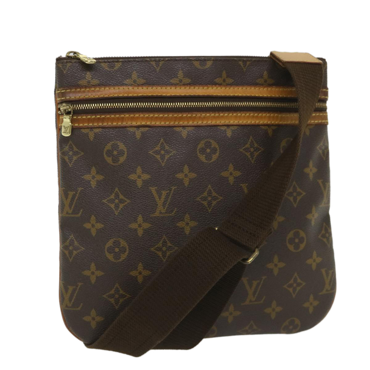 LOUIS VUITTON Monogram Pochette Bosphore Shoulder Bag M40044 LV Auth 57506