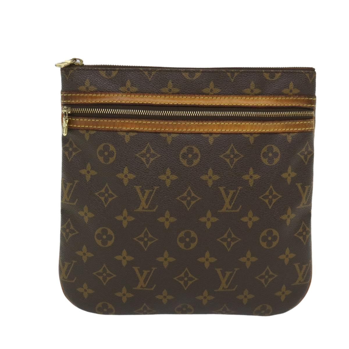 LOUIS VUITTON Monogram Pochette Bosphore Shoulder Bag M40044 LV Auth 57506