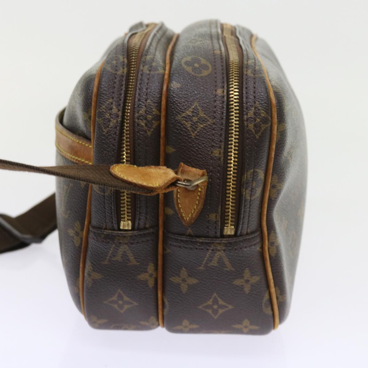 LOUIS VUITTON Monogram Reporter PM Shoulder Bag M45254 LV Auth 57508