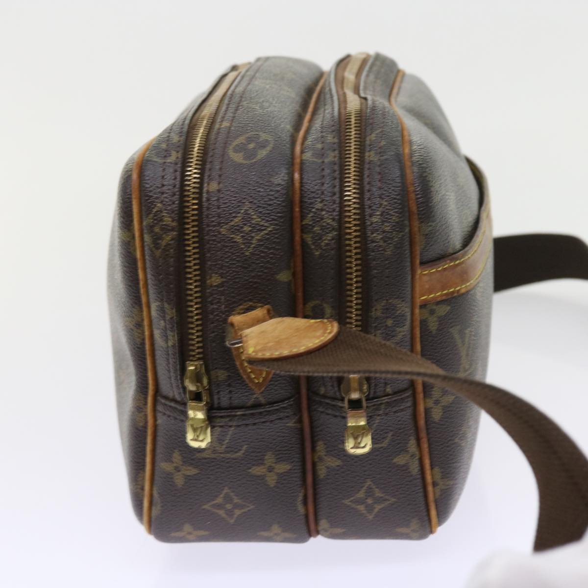 LOUIS VUITTON Monogram Reporter PM Shoulder Bag M45254 LV Auth 57508