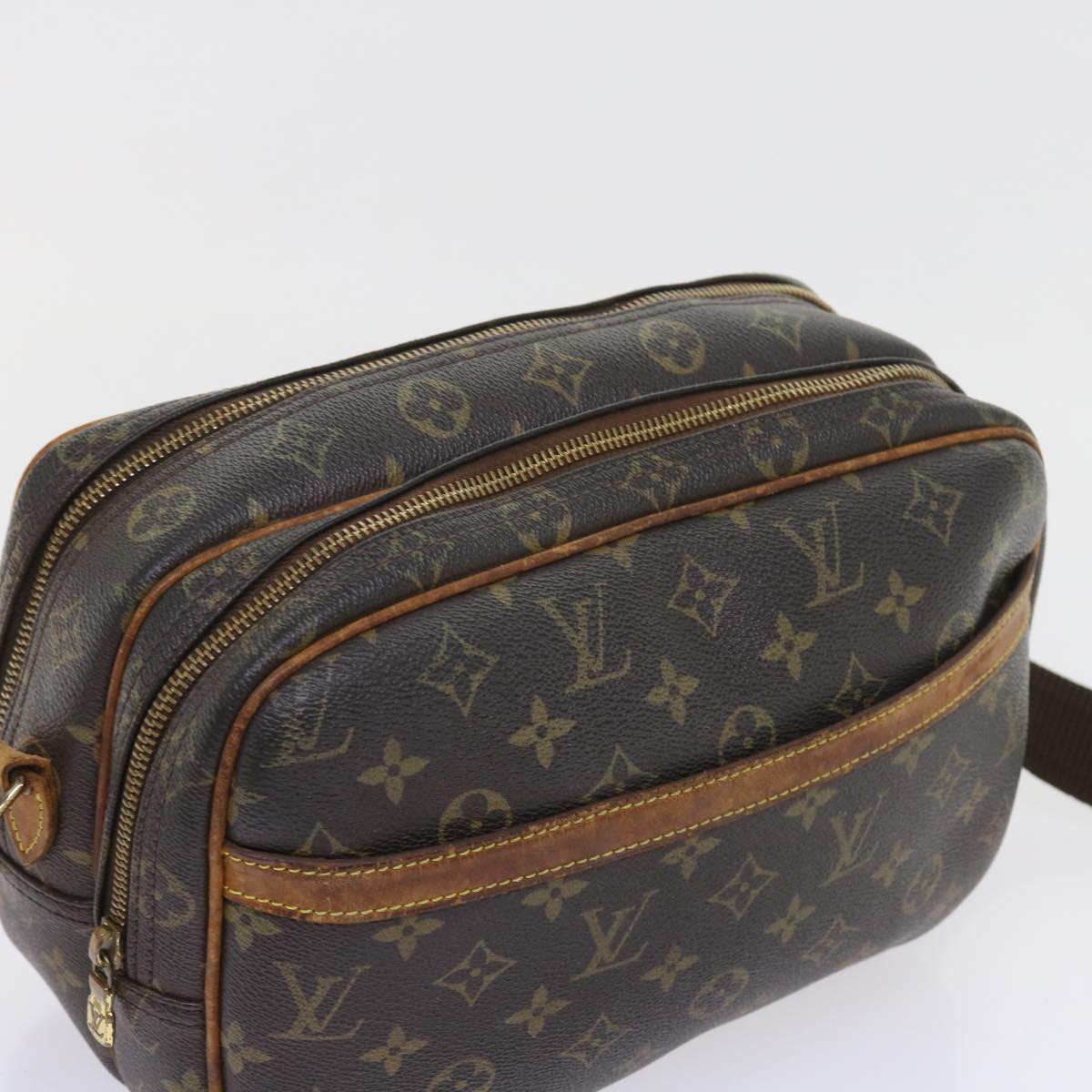 LOUIS VUITTON Monogram Reporter PM Shoulder Bag M45254 LV Auth 57508