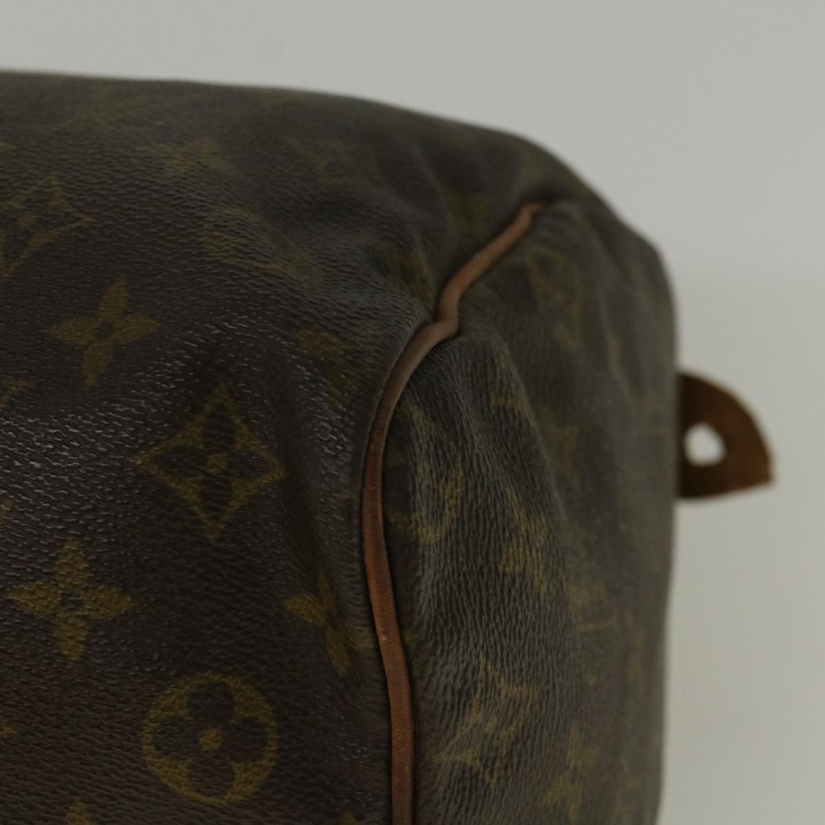 LOUIS VUITTON Monogram Speedy 35 Hand Bag Vintage M41524 LV Auth 57521