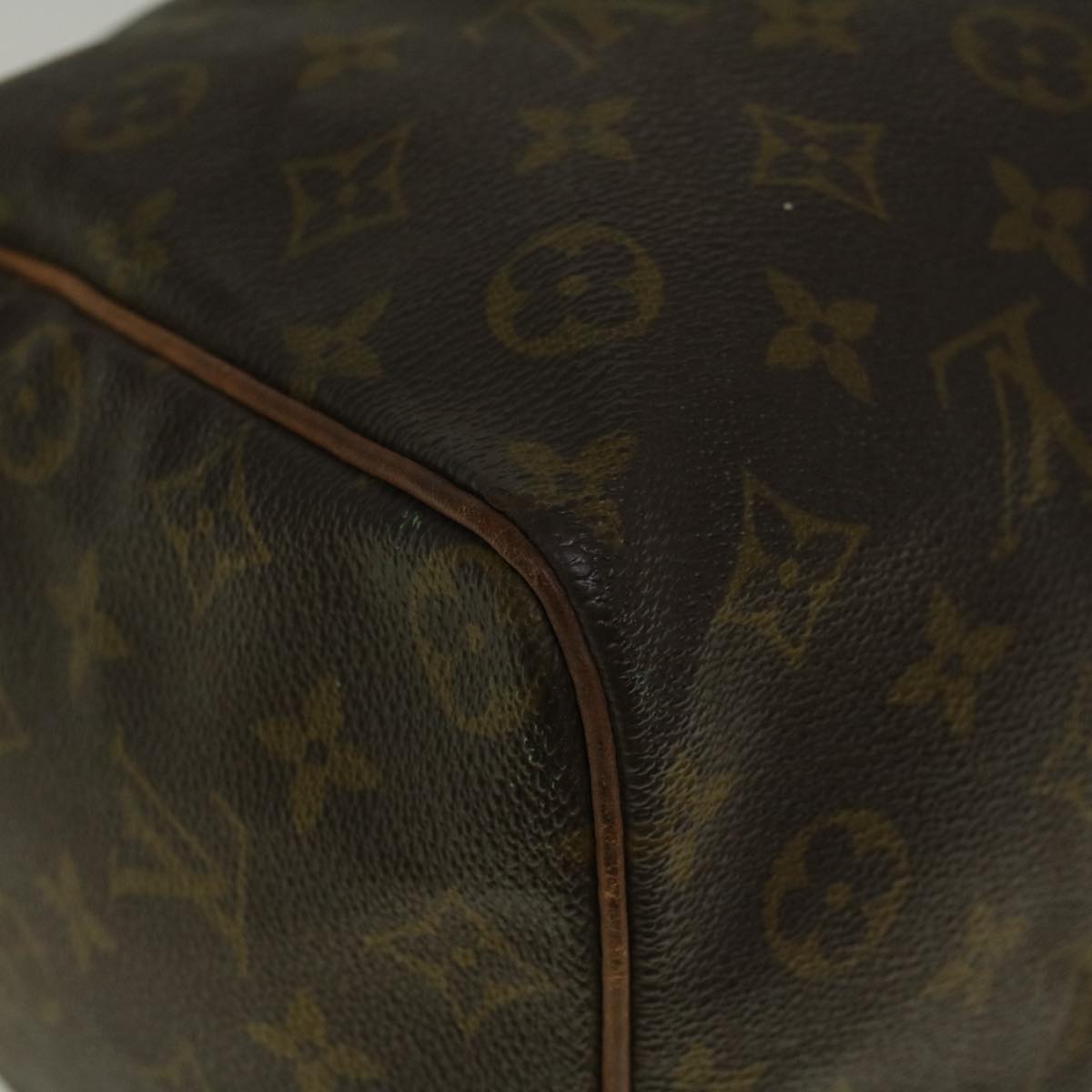 LOUIS VUITTON Monogram Speedy 35 Hand Bag Vintage M41524 LV Auth 57521