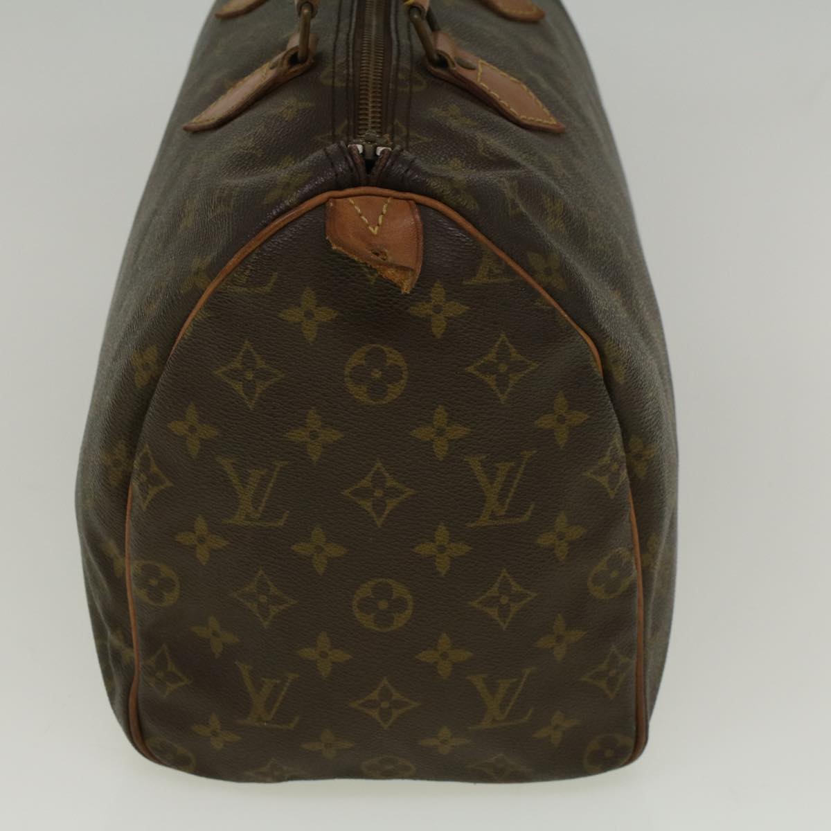 LOUIS VUITTON Monogram Speedy 35 Hand Bag Vintage M41524 LV Auth 57521