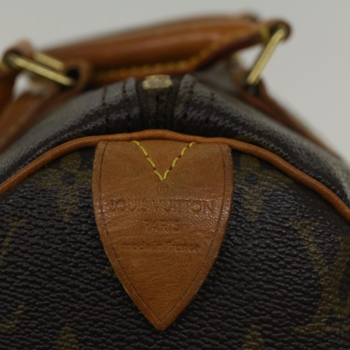 LOUIS VUITTON Monogram Speedy 30 Hand Bag M41526 LV Auth 57526