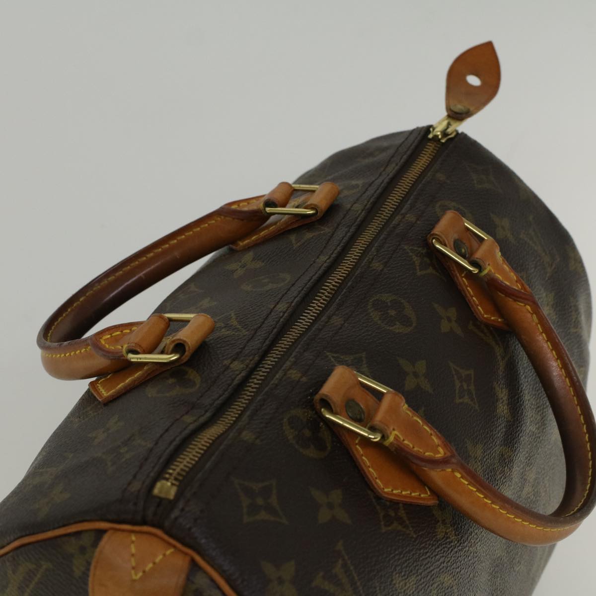 LOUIS VUITTON Monogram Speedy 30 Hand Bag M41526 LV Auth 57526