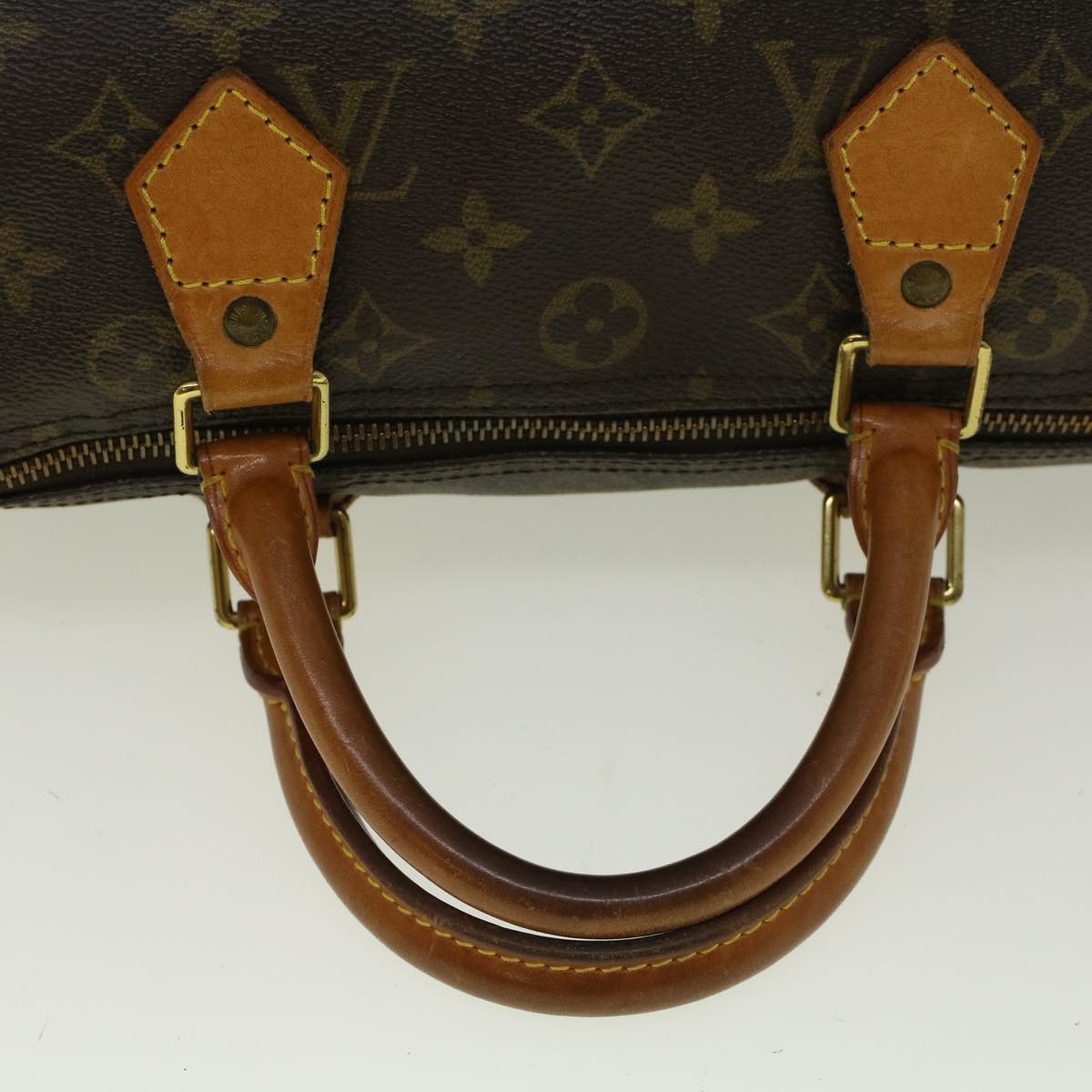 LOUIS VUITTON Monogram Speedy 30 Hand Bag M41526 LV Auth 57526