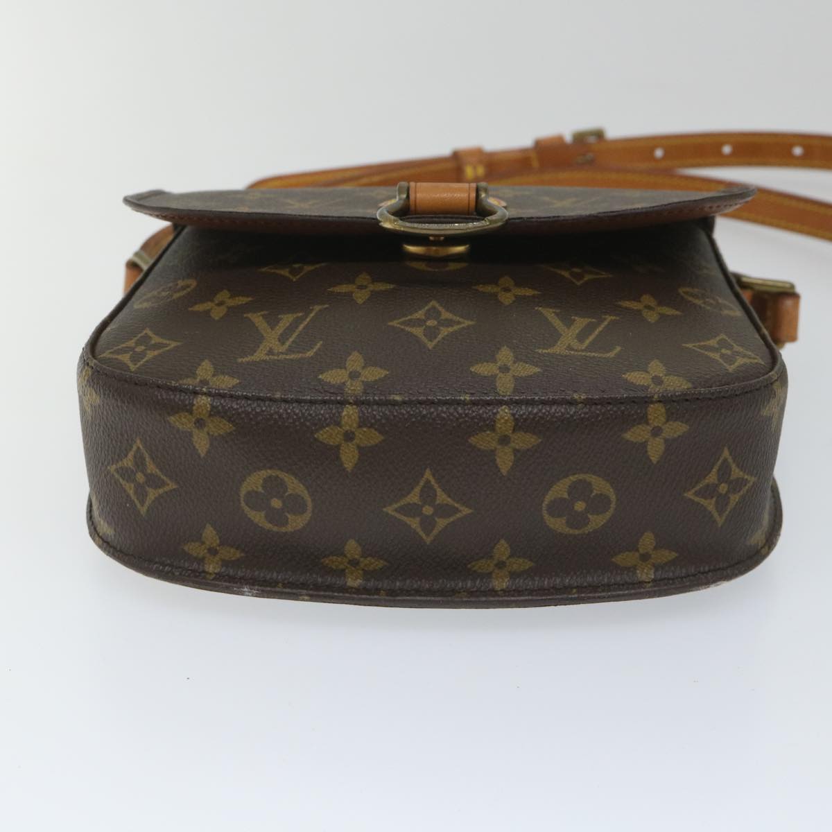 LOUIS VUITTON Monogram Saint Cloud MM Shoulder Bag M51243 LV Auth 57528