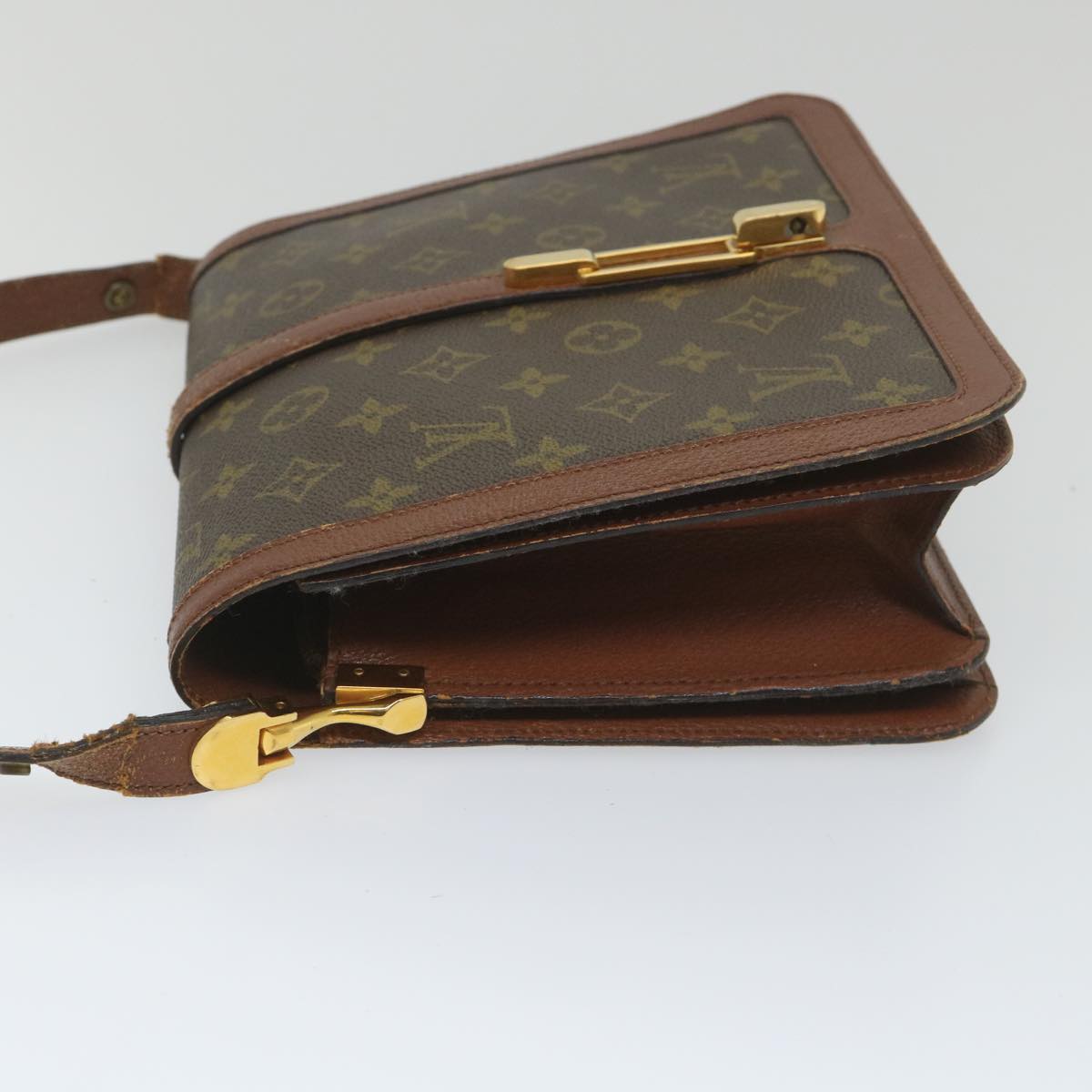 LOUIS VUITTON Monogram Ronpoan Shoulder Bag No.232 LV Auth 57533