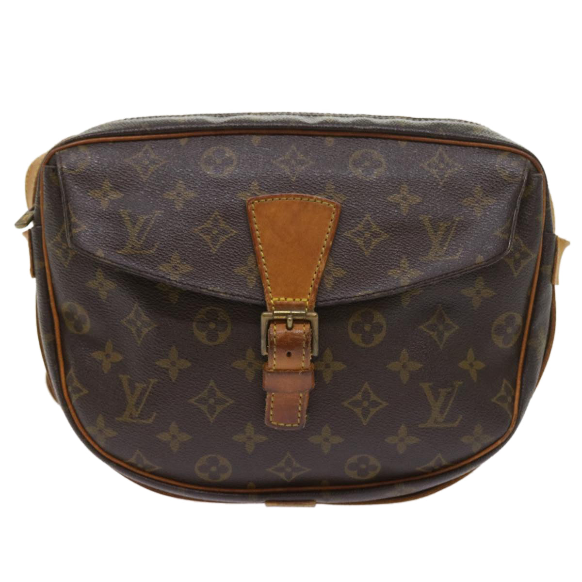 LOUIS VUITTON Monogram Jeune Fille MM Shoulder Bag M51226 LV Auth 57573