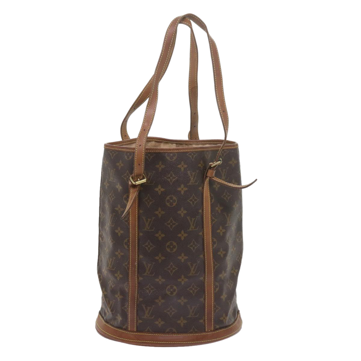 LOUIS VUITTON Monogram Bucket GM Shoulder Bag M42236 LV Auth 57585