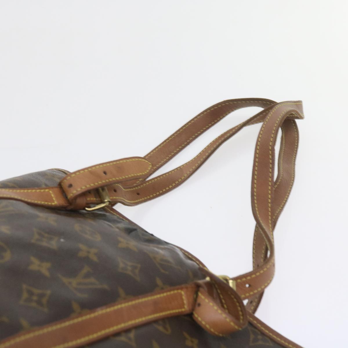 LOUIS VUITTON Monogram Bucket GM Shoulder Bag M42236 LV Auth 57585