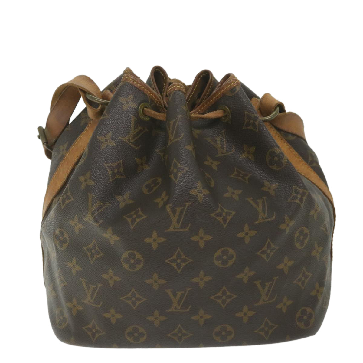 LOUIS VUITTON Monogram Petit Noe Shoulder Bag M42226 LV Auth 57590