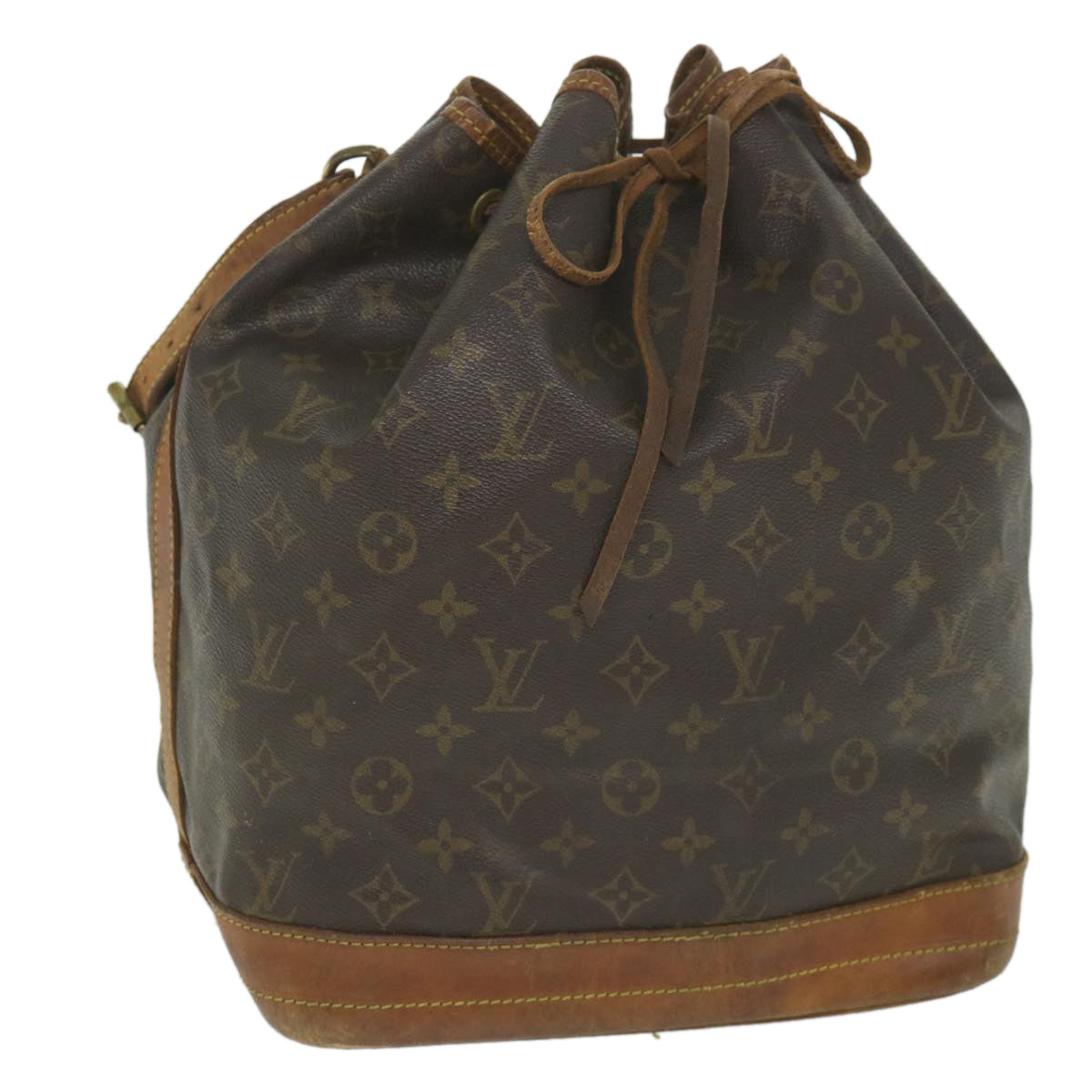 LOUIS VUITTON Monogram Noe Shoulder Bag M42224 LV Auth 57591