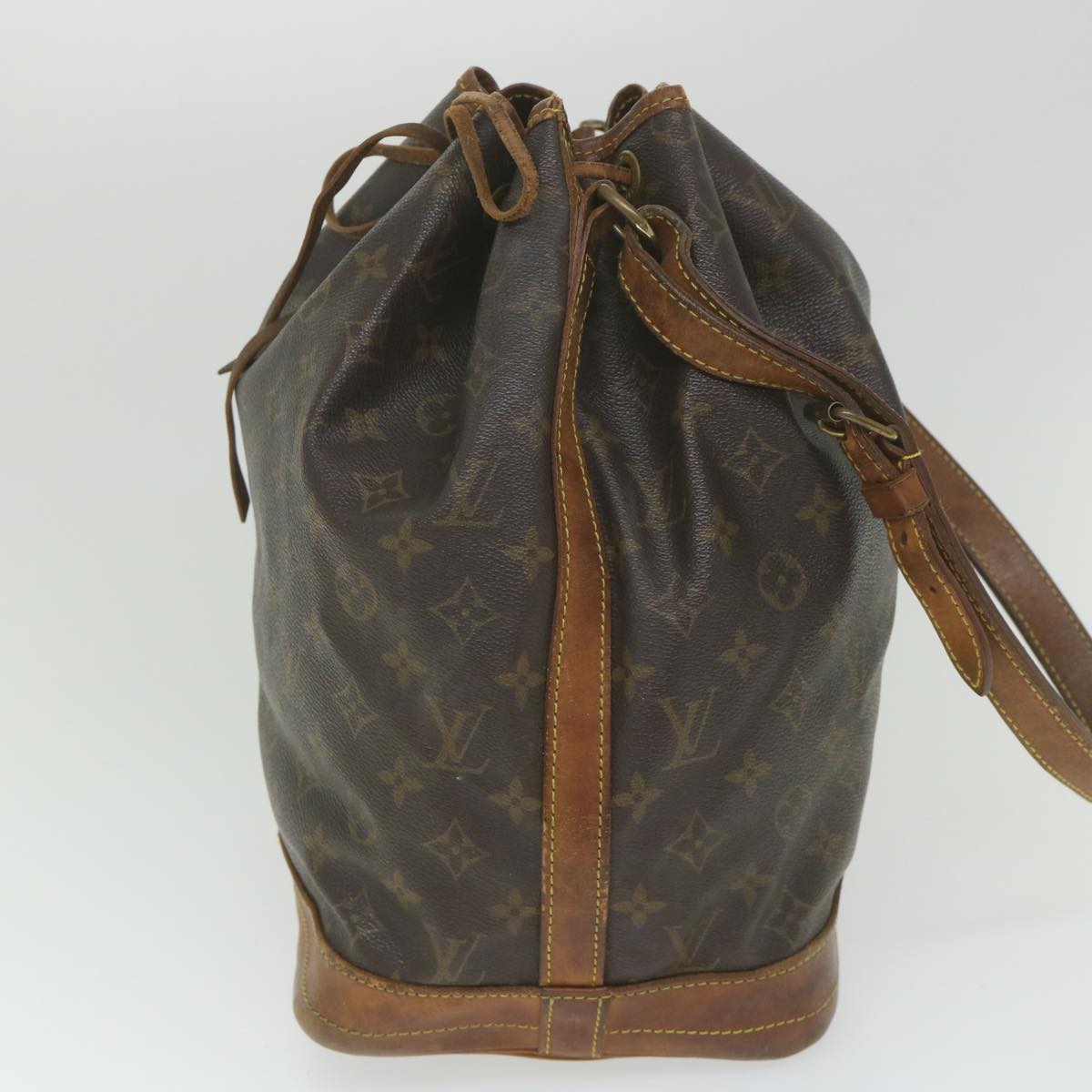 LOUIS VUITTON Monogram Noe Shoulder Bag M42224 LV Auth 57591