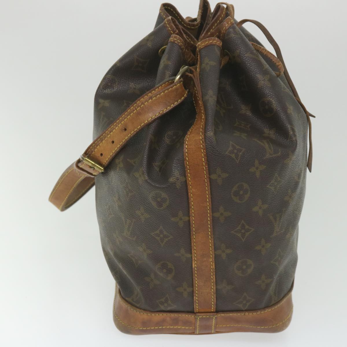 LOUIS VUITTON Monogram Noe Shoulder Bag M42224 LV Auth 57591