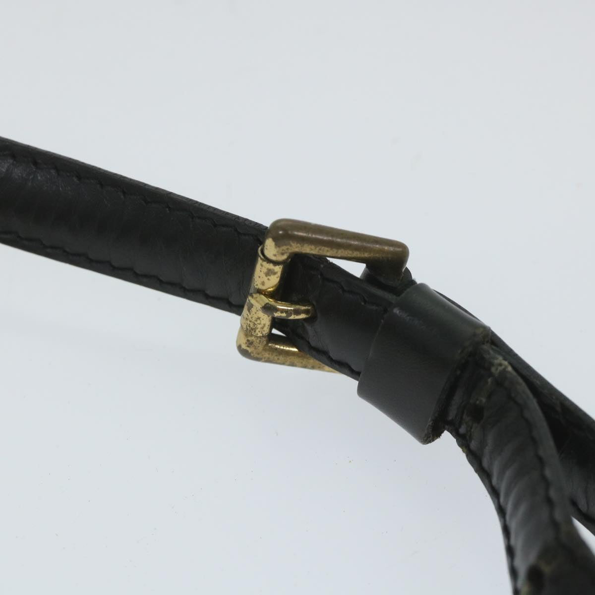 LOUIS VUITTON Epi Adjustable Shoulder Strap 37.8""-44.5"" Black LV Auth 57594