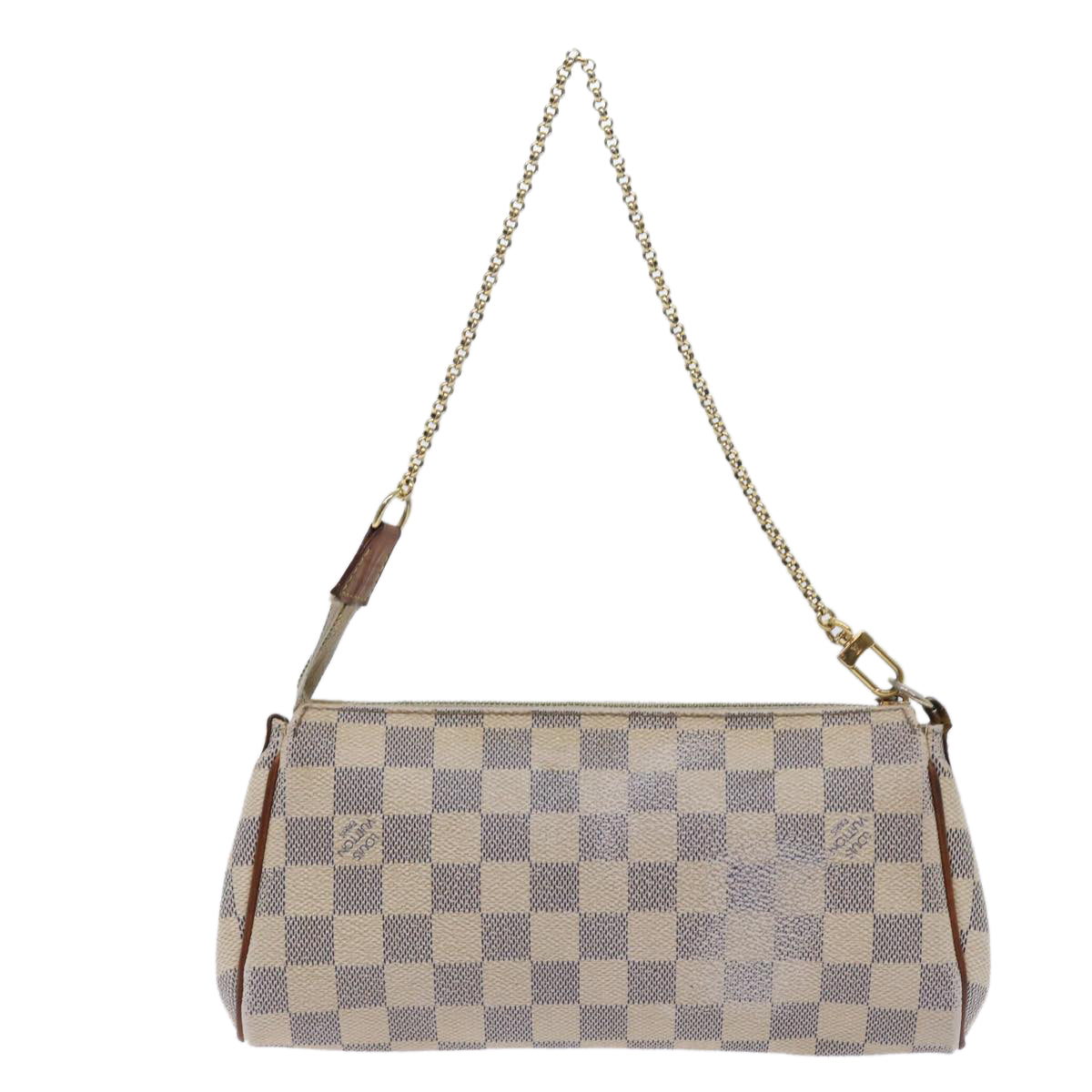 LOUIS VUITTON Damier Azur Eva Shoulder Bag 2way N55214 LV Auth 57610 - 0