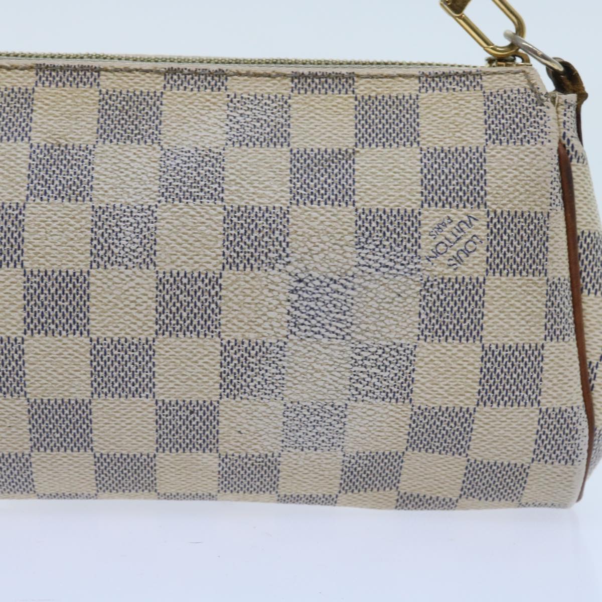 LOUIS VUITTON Damier Azur Eva Shoulder Bag 2way N55214 LV Auth 57610