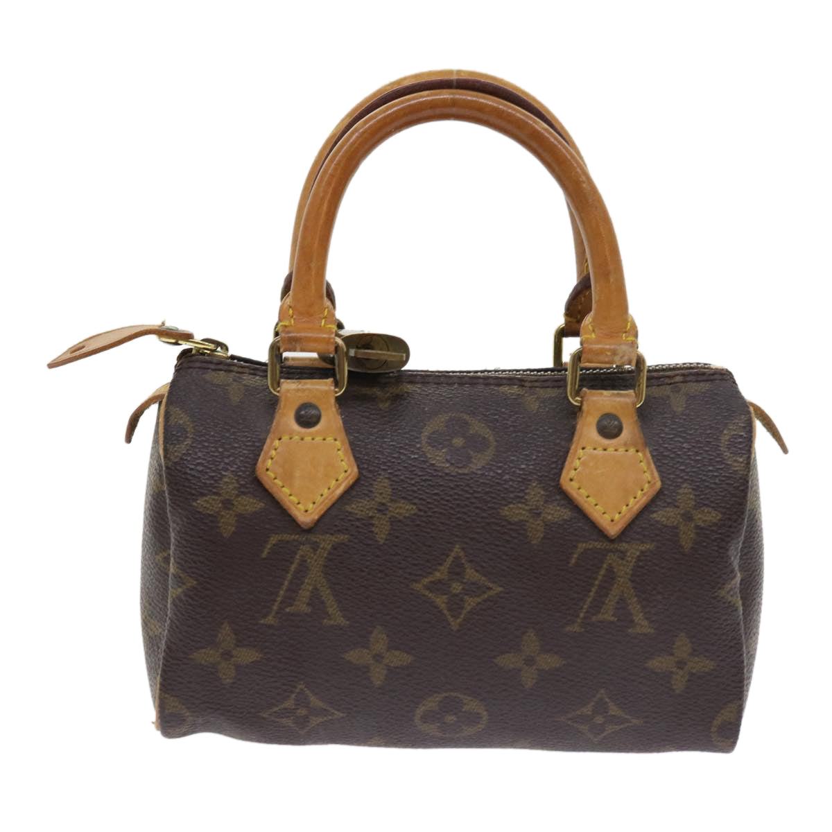 LOUIS VUITTON Monogram Mini Speedy Hand Bag M41534 LV Auth 57612 - 0