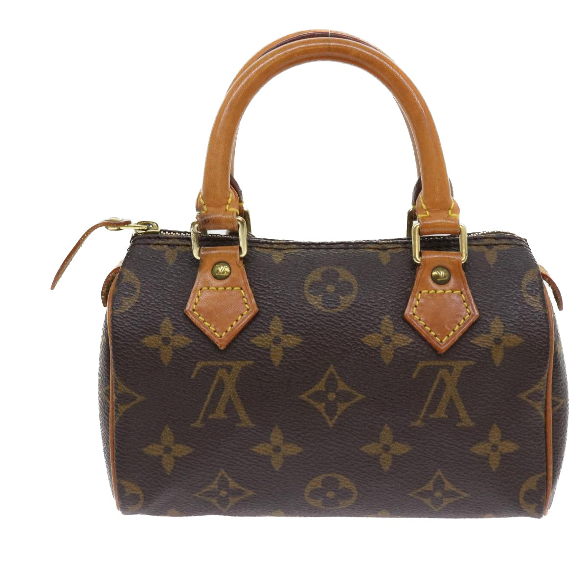 LOUIS VUITTON Monogram Mini Speedy Hand Bag M41534 LV Auth 57613 - 0