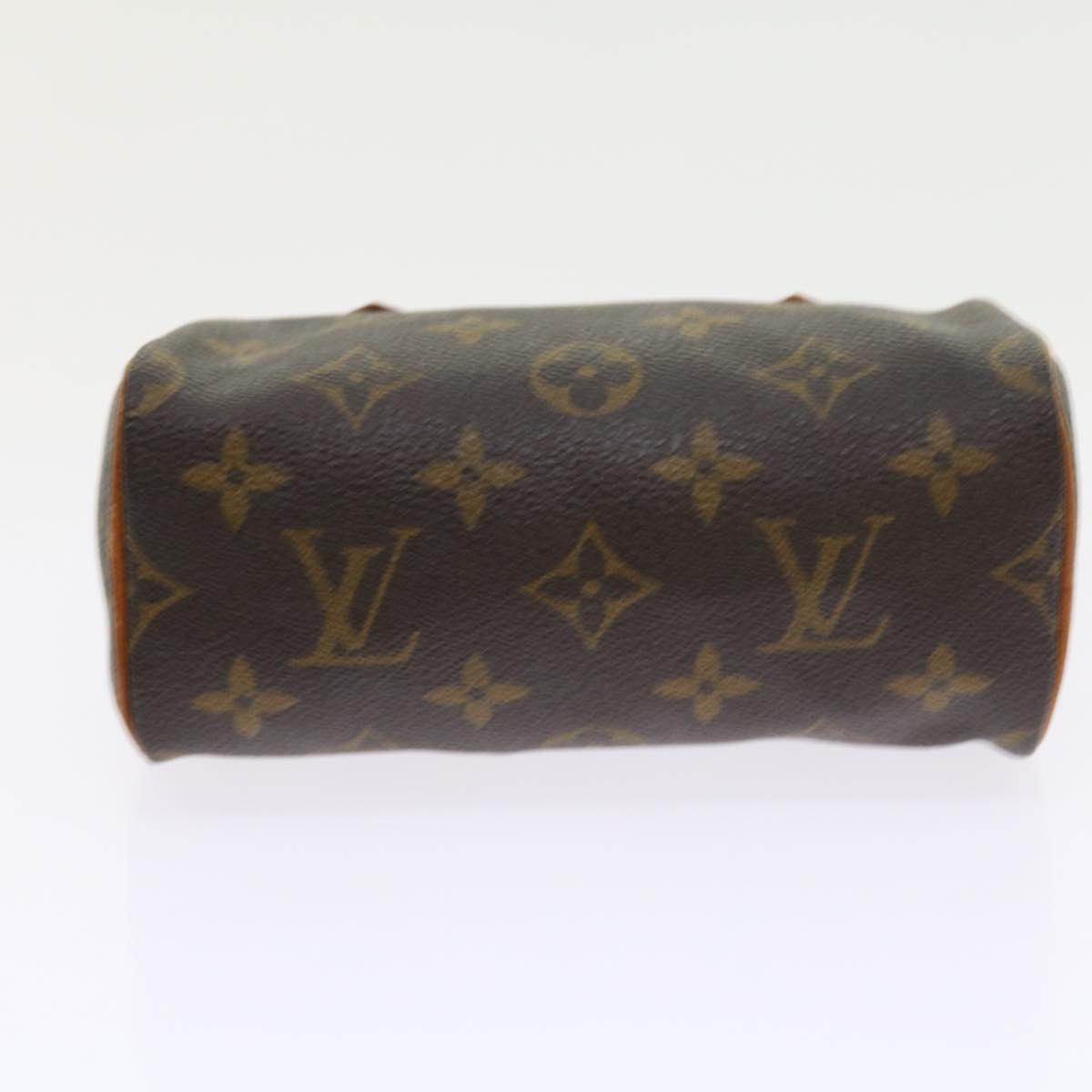 LOUIS VUITTON Monogram Mini Speedy Hand Bag M41534 LV Auth 57613