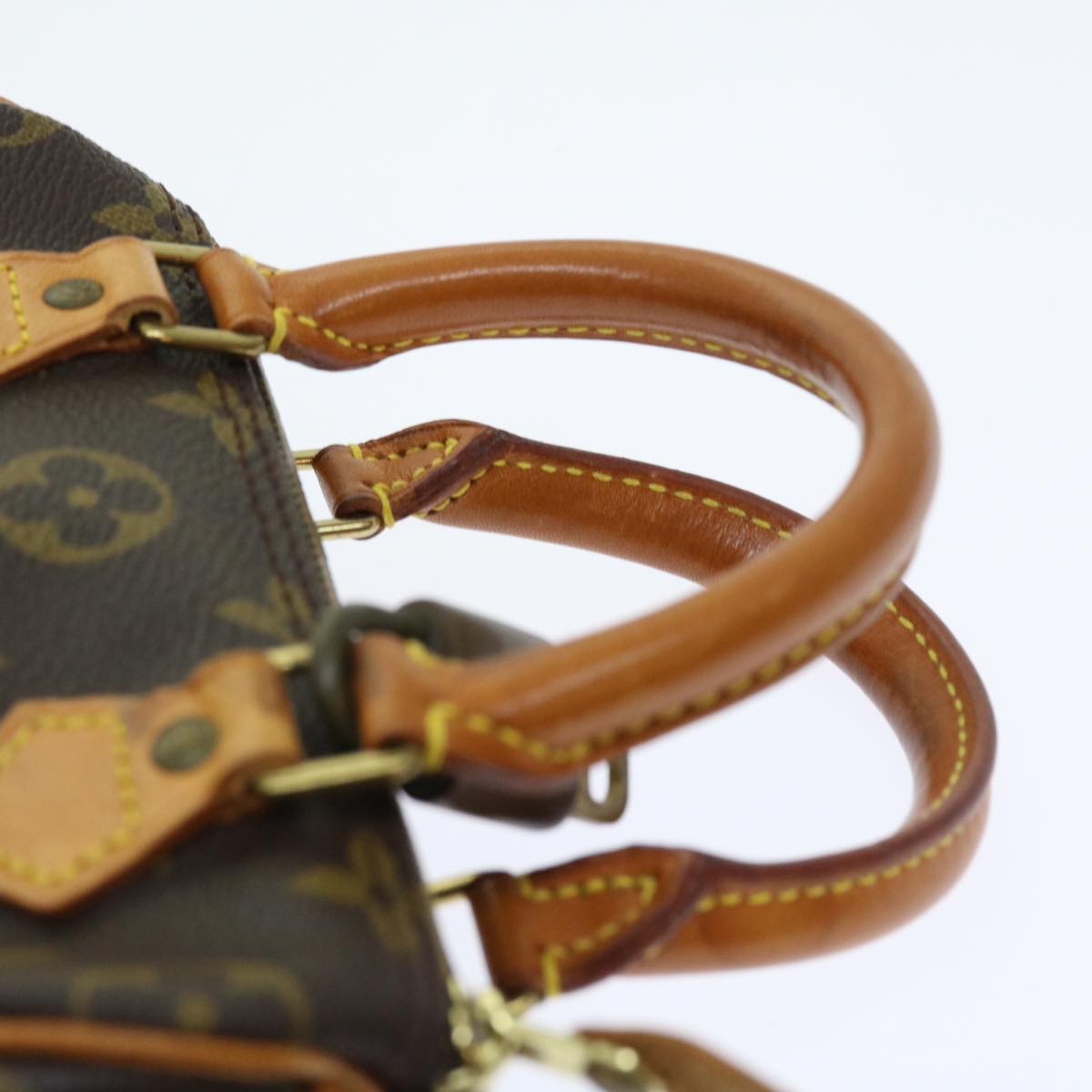 LOUIS VUITTON Monogram Mini Speedy Hand Bag M41534 LV Auth 57614